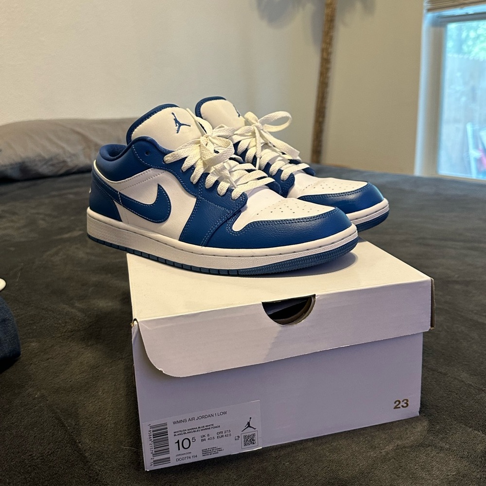 Jordan 1 Low Marina Blue